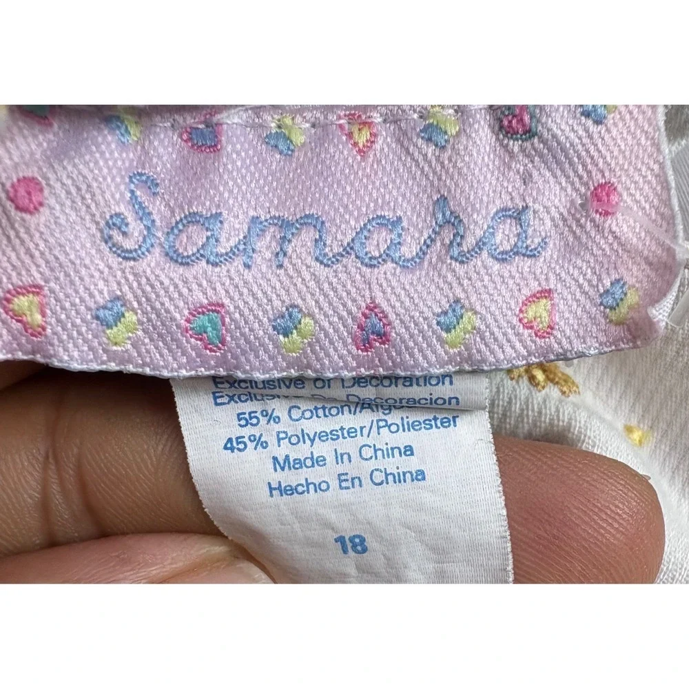 Samara sunflower vintage dress size 18 months